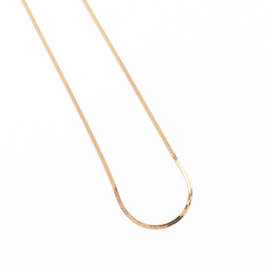 Cadena Tejido Egipcio Oro Italiano 18 Kilates Ley 750