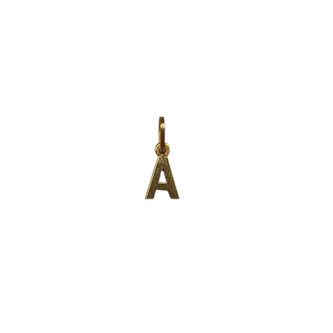 Dije Letra Oro 18 Kilates Italy 750