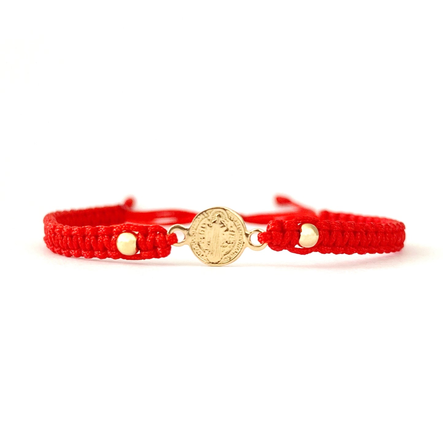 Pulsera San Benito Mini en Oro 18 Kilates