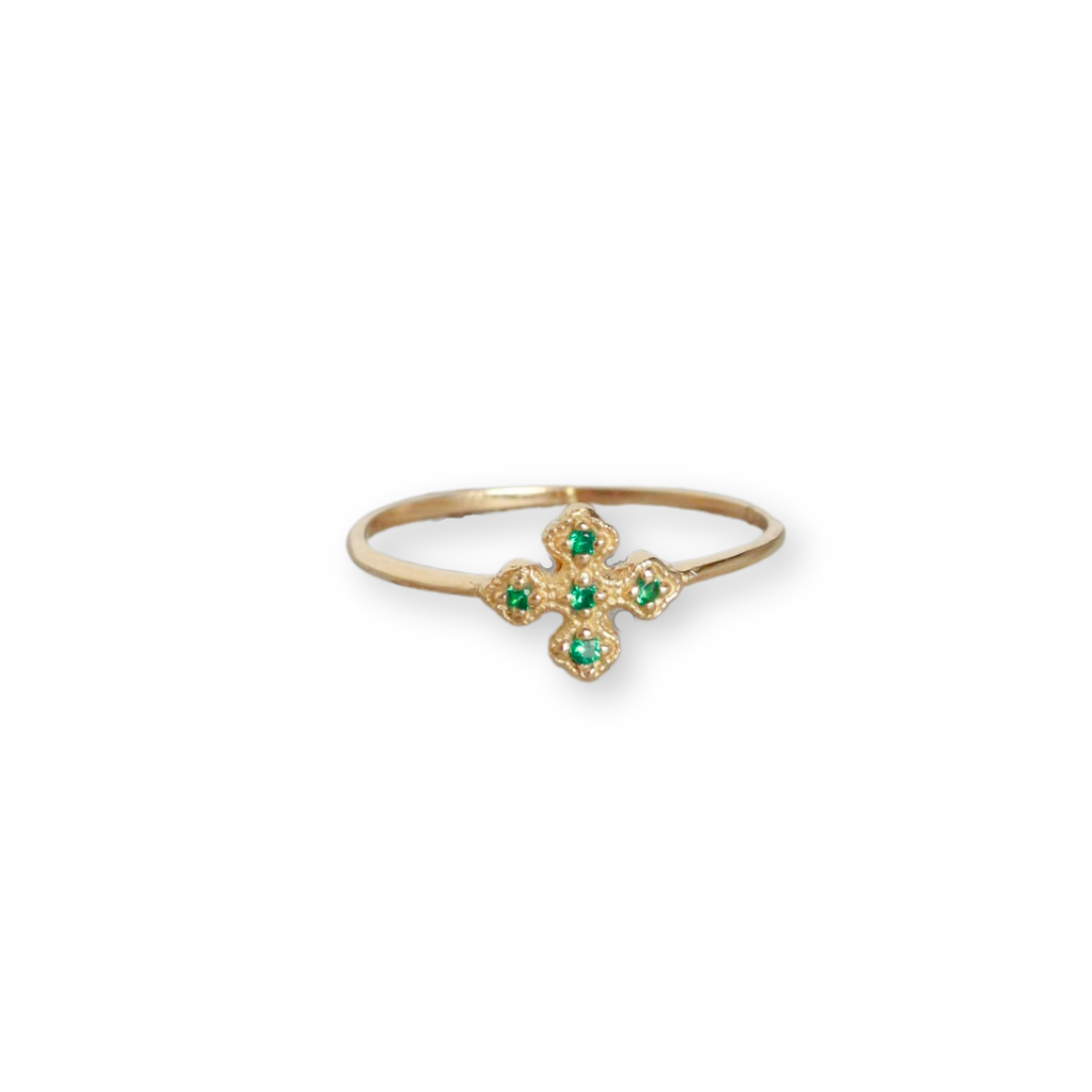 Anillo  de Esmeraldas