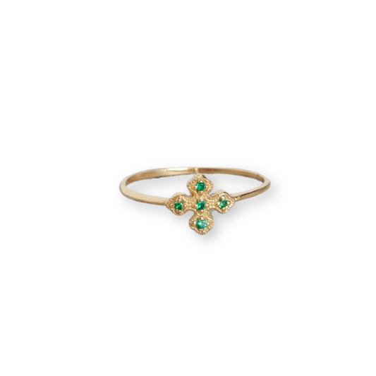 Anillo  de Esmeraldas