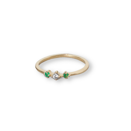 Anillo 2 Esmeraldas