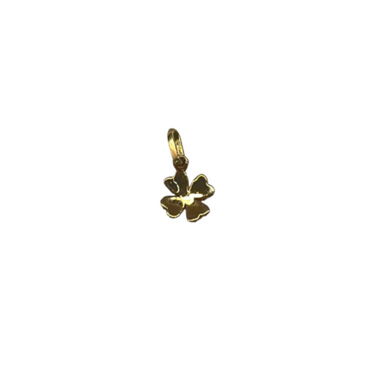 Dije Trebol Oro 18 Kilates Italy 750